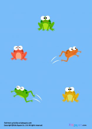 Cut Out Frogs