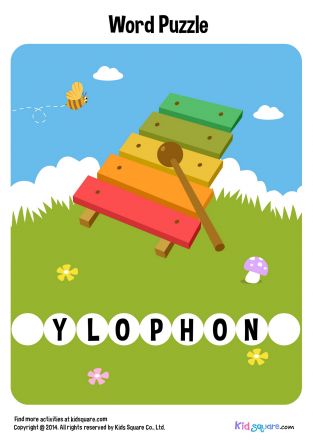 Fill in the missing letters (Xylophone)