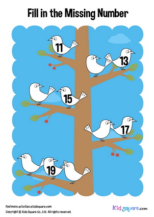 Fill in the missing number (Bird)