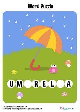 Fill in the missing letters (Umbrella)