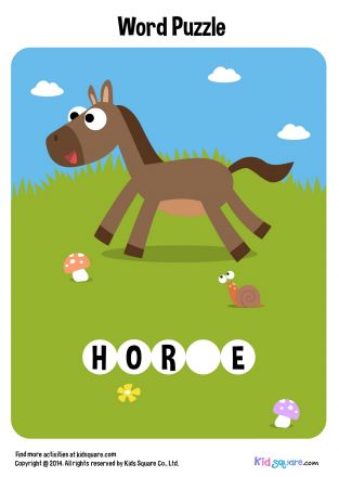 Fill in the missing letter (Horse)
