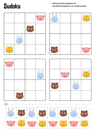 Animal Sudoku 1