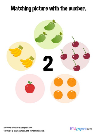 Matching 2 Fruits