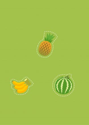 Cut Out Fruits