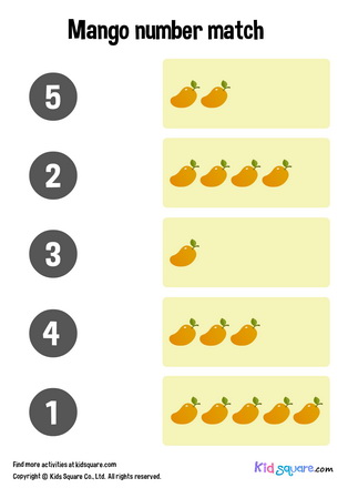 Mango Number Matching (1-5)