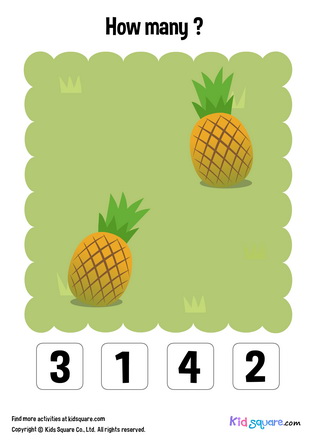 How many pineapples are there?