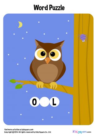 Fill in the missing letter (Owl)