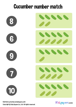 Cucumber Number Matching (6-10)