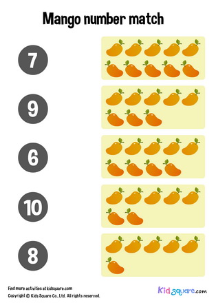 Mango Number Matching (6-10)