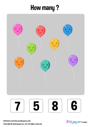 Counting (Ballons)