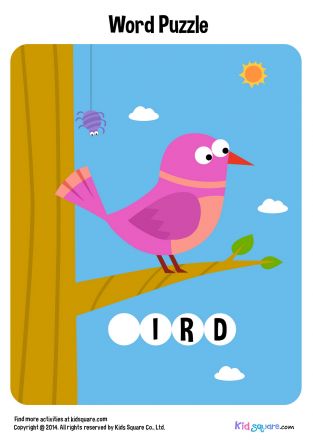 Fill in the missing alphabet (Bird)