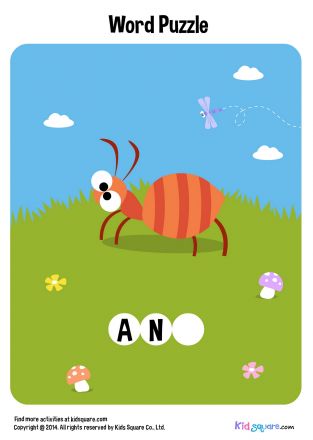 Fill in the missing alphabet (Ant)