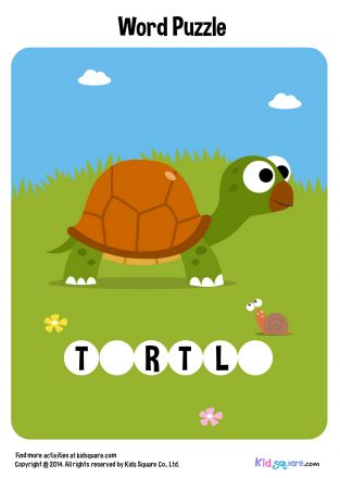 Fill in the missing letters (Turtle)