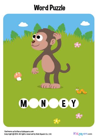 Fill in the missing letters (Monkey)